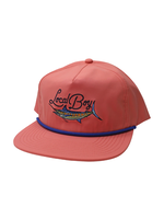 Local Boy Mad Marlin Low-Profile Rope Hat - Salmon