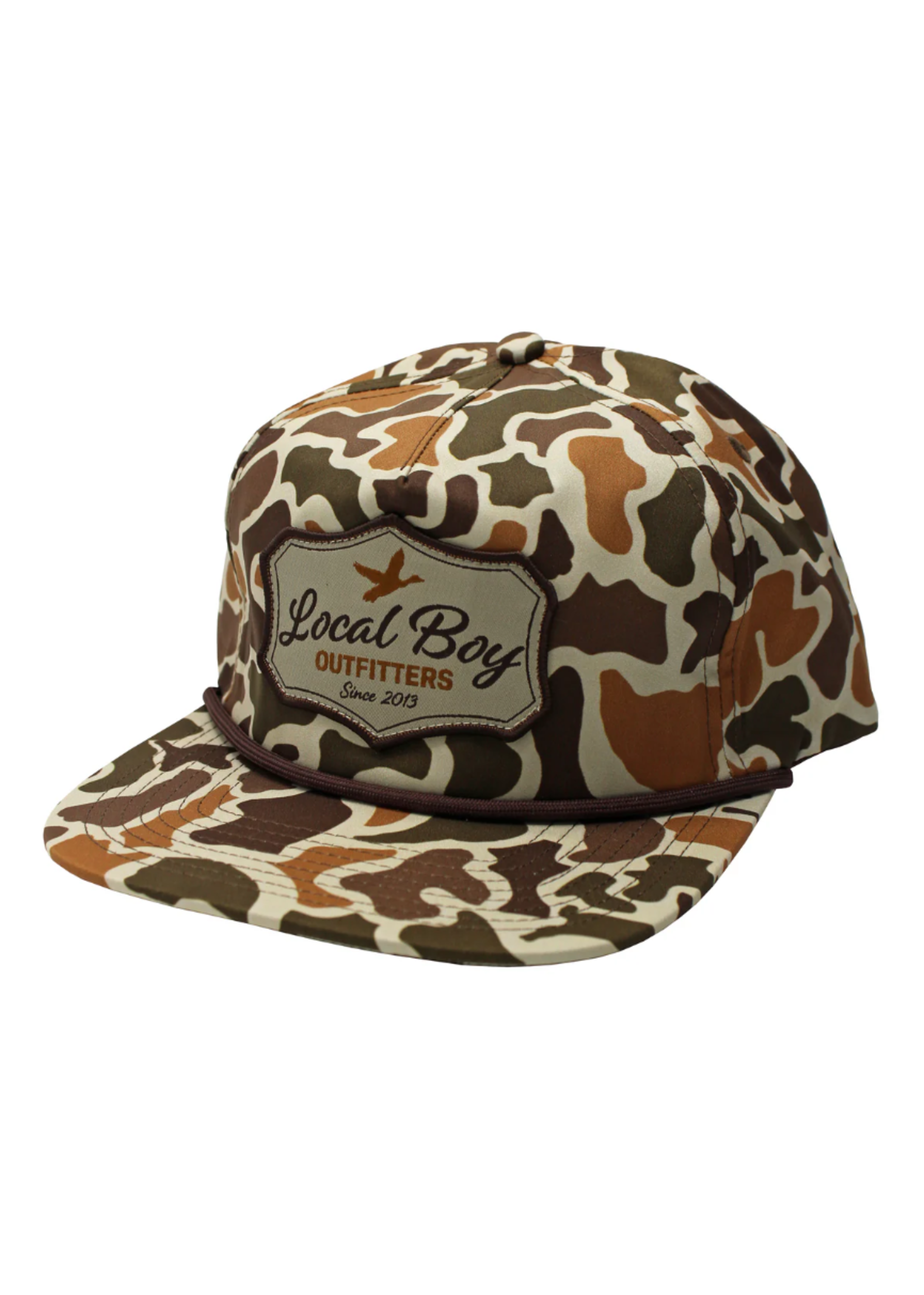 Local Boy Duck Buckle Low-Profile Rope Hat - Localflage Vintage