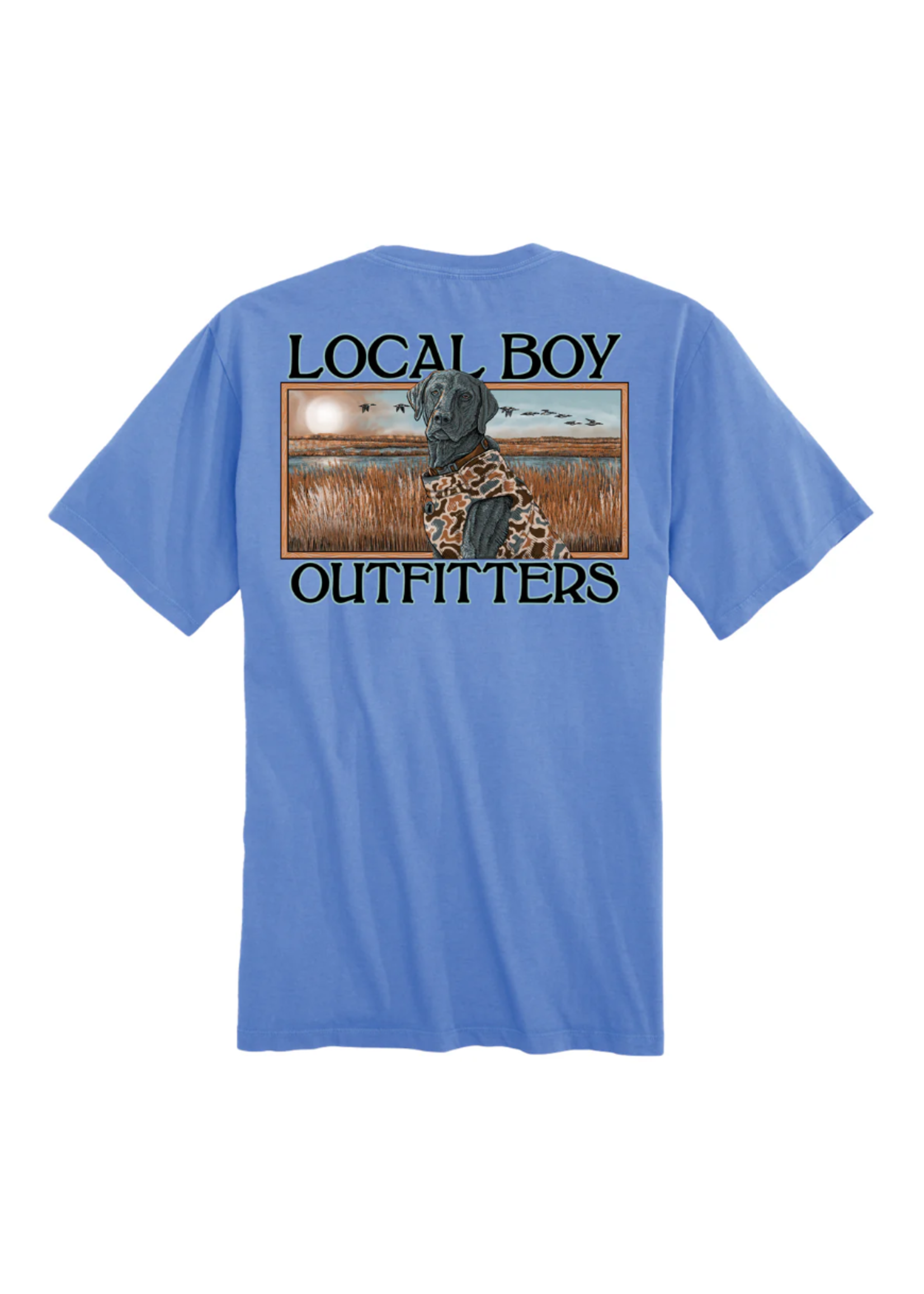 Local Boy Marsh Dog Pocket Tee