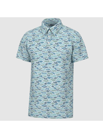 Local Boy Cool Oak Camo Dirty Myrtle Polo