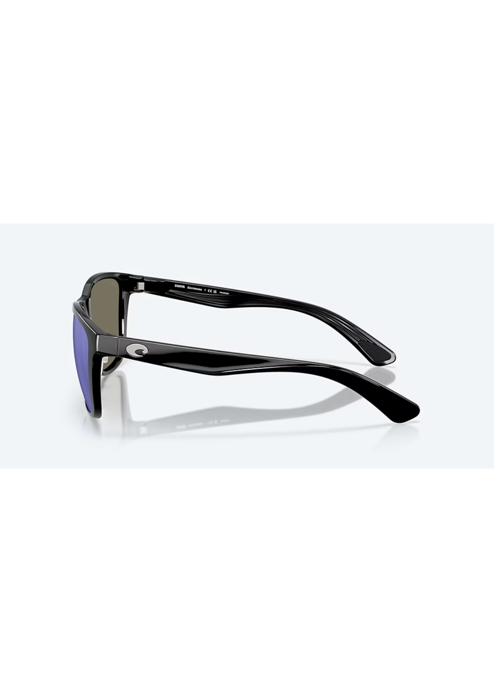 Corrientes - Matte Black w/ Blue Mirror 580G
