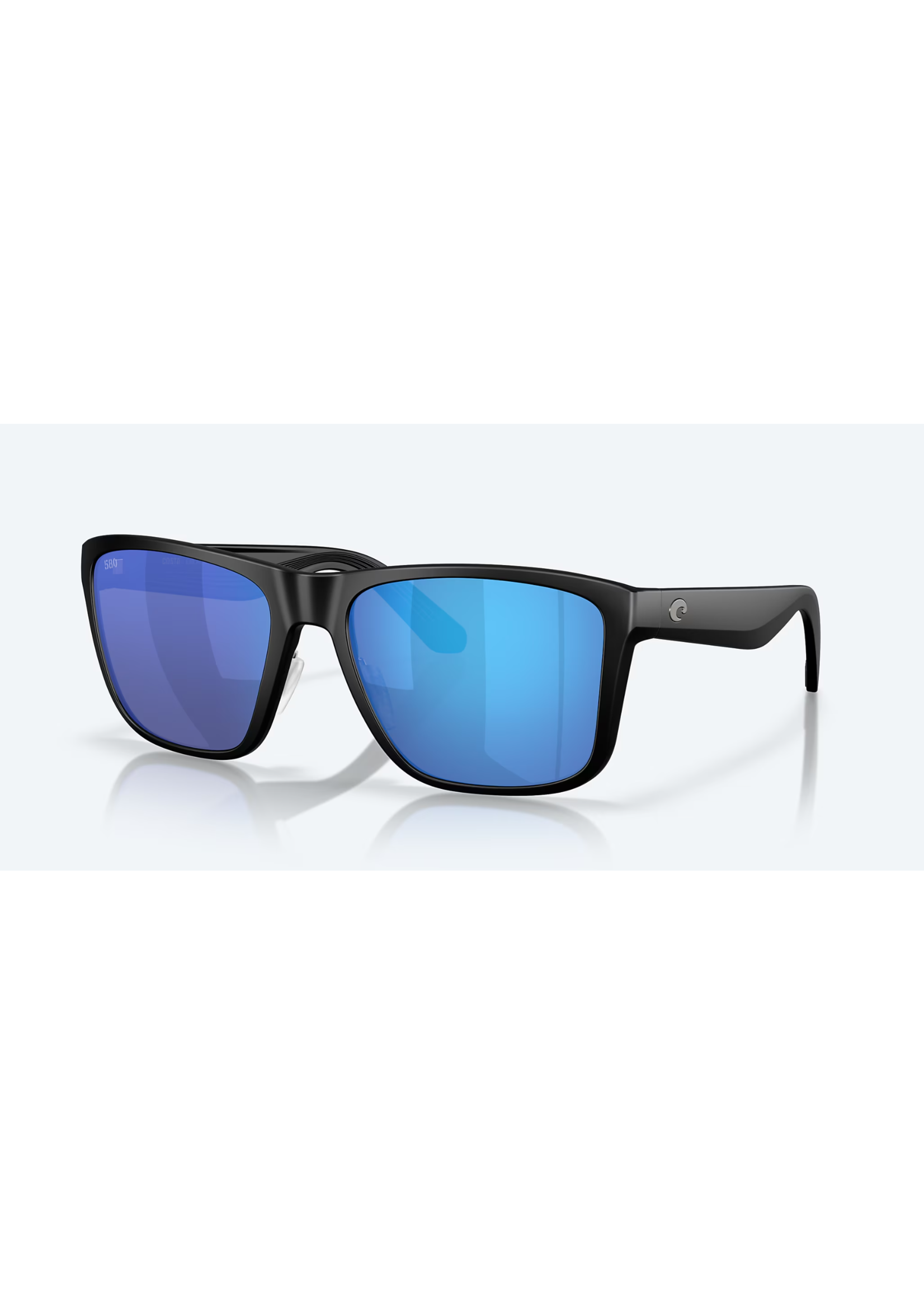 Los Alijos - Matte Black w/ Blue Mirror 580G