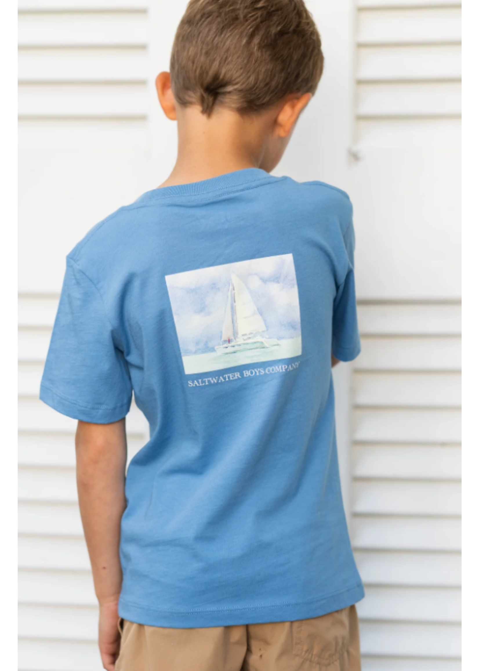 Saltwater Boys CO. Bahama Sailboat s/s Graphic Tee