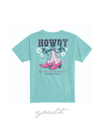 Southern Fried Cotton Youth Howdy Boots Tee