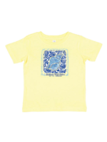Southern Fried Cotton Toddler Shell Splash Tee