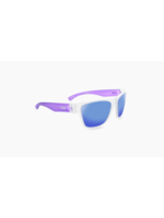 Optic Nerve Tag - Crystal Purple w/ Polarized Smoke Lens Blue Mirror