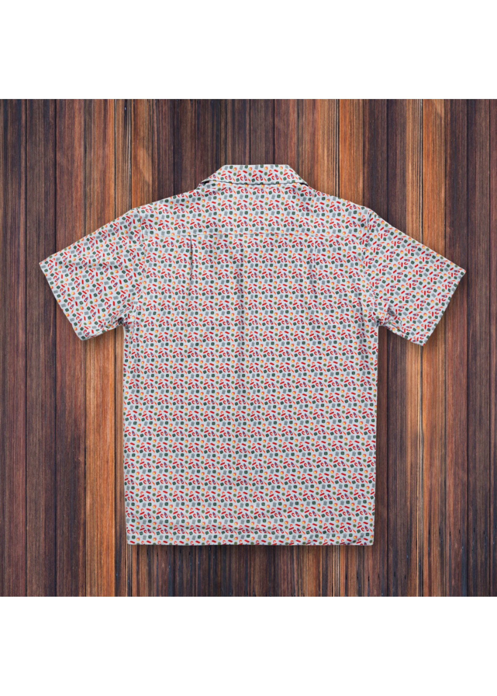 Beach and Barn Low Country Boil Sportshirt