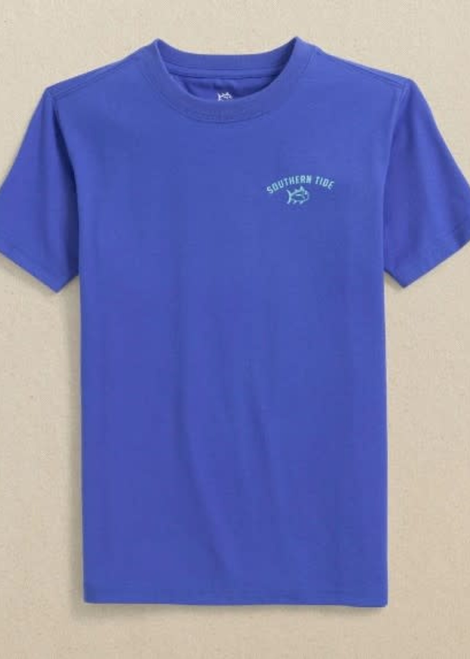 Southern Tide Kids Skipjack Among the Reef Tee
