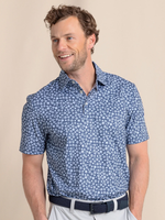 Southern Tide Driver Blossom Bliss Printed Polo