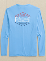 Southern Tide Spearfishing Badge l/s Performance Tee