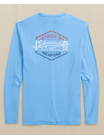 Southern Tide Spearfishing Badge l/s Performance Tee