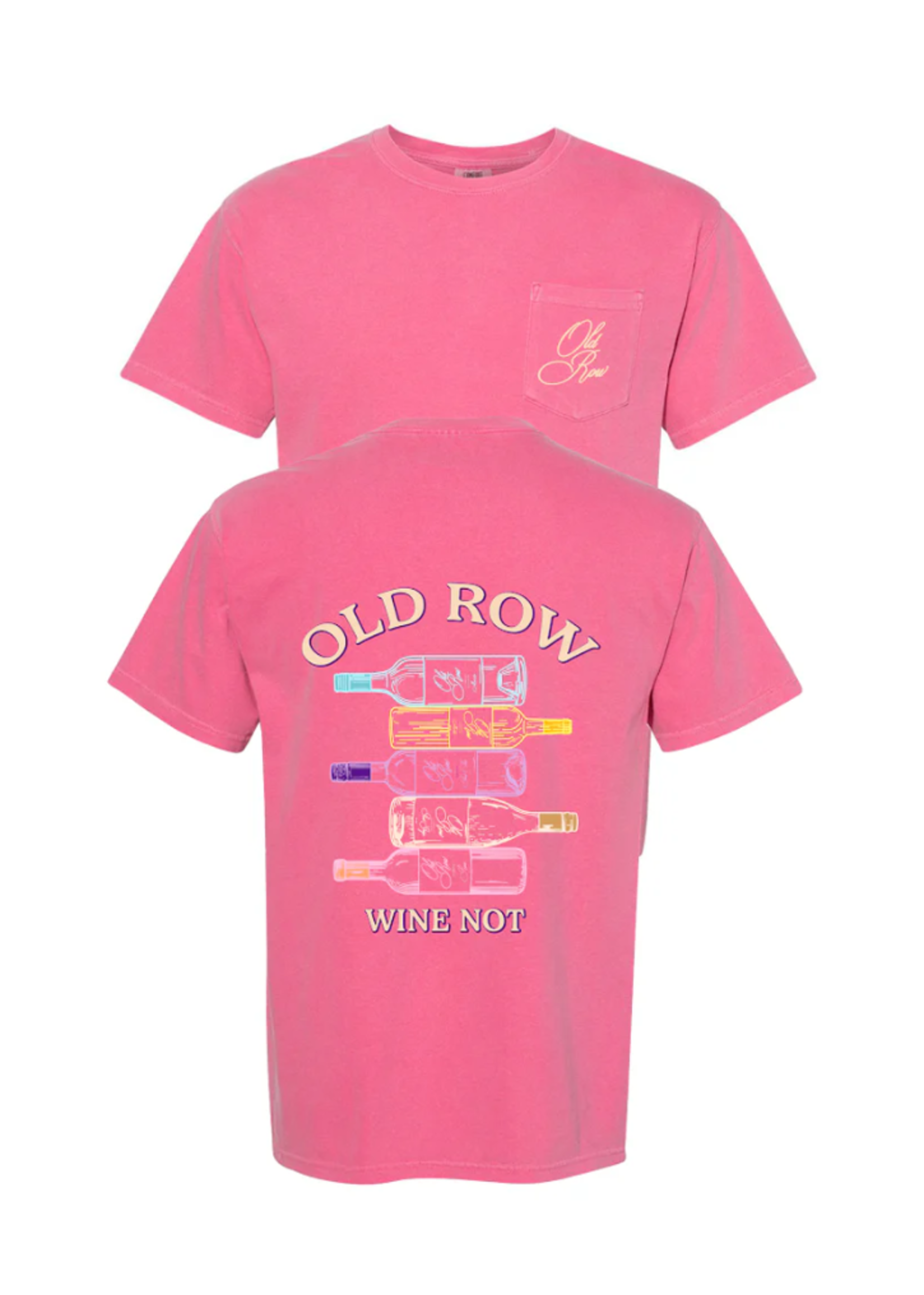 Old Row Wine Not Pocket Tee