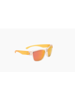 Optic Nerve Tag - Crystal Orange w/ Polarized Smoke Lens Red Mirror