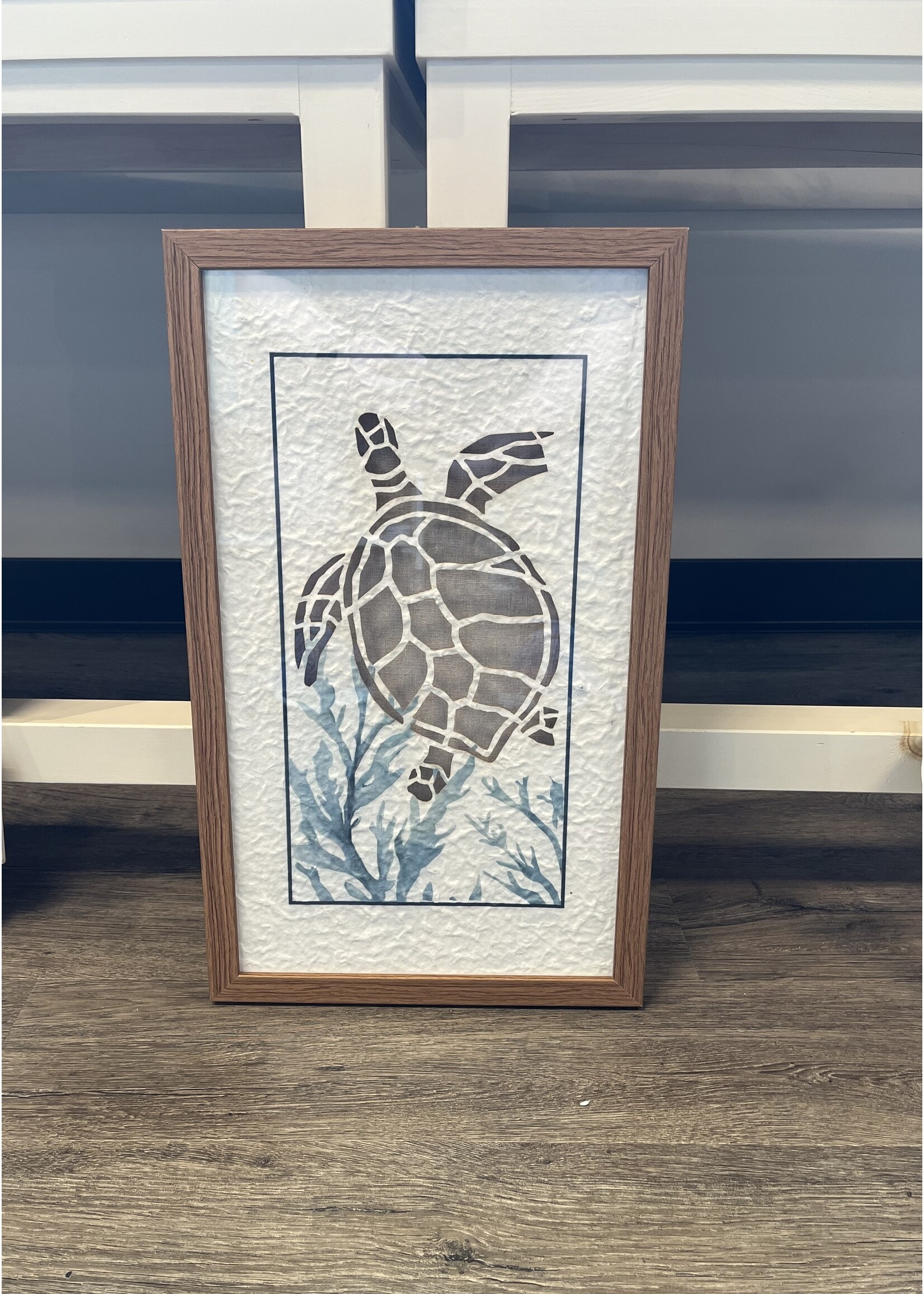 Sea Turtle Wall Picture Box
