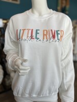 Clairmont & Co Watercolor Crew Neck Sweatshirt Little River
