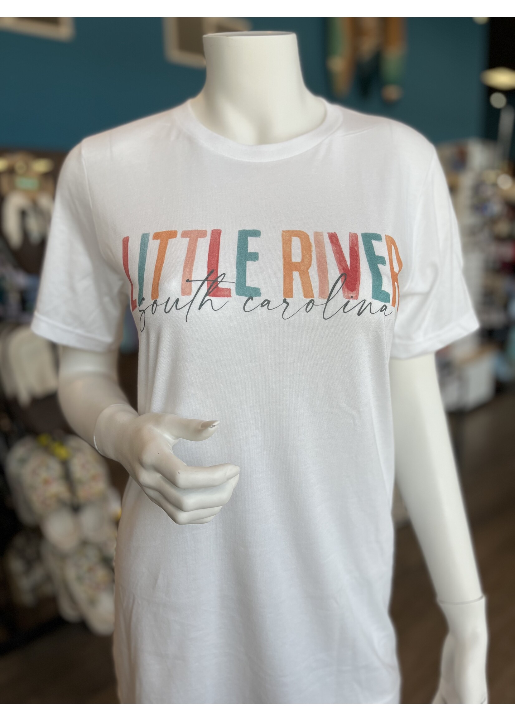 Clairmont & Co Watercolor Little River Tee