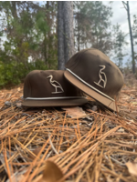 Dirty Marsh Heron Embroidered Hat - Roux