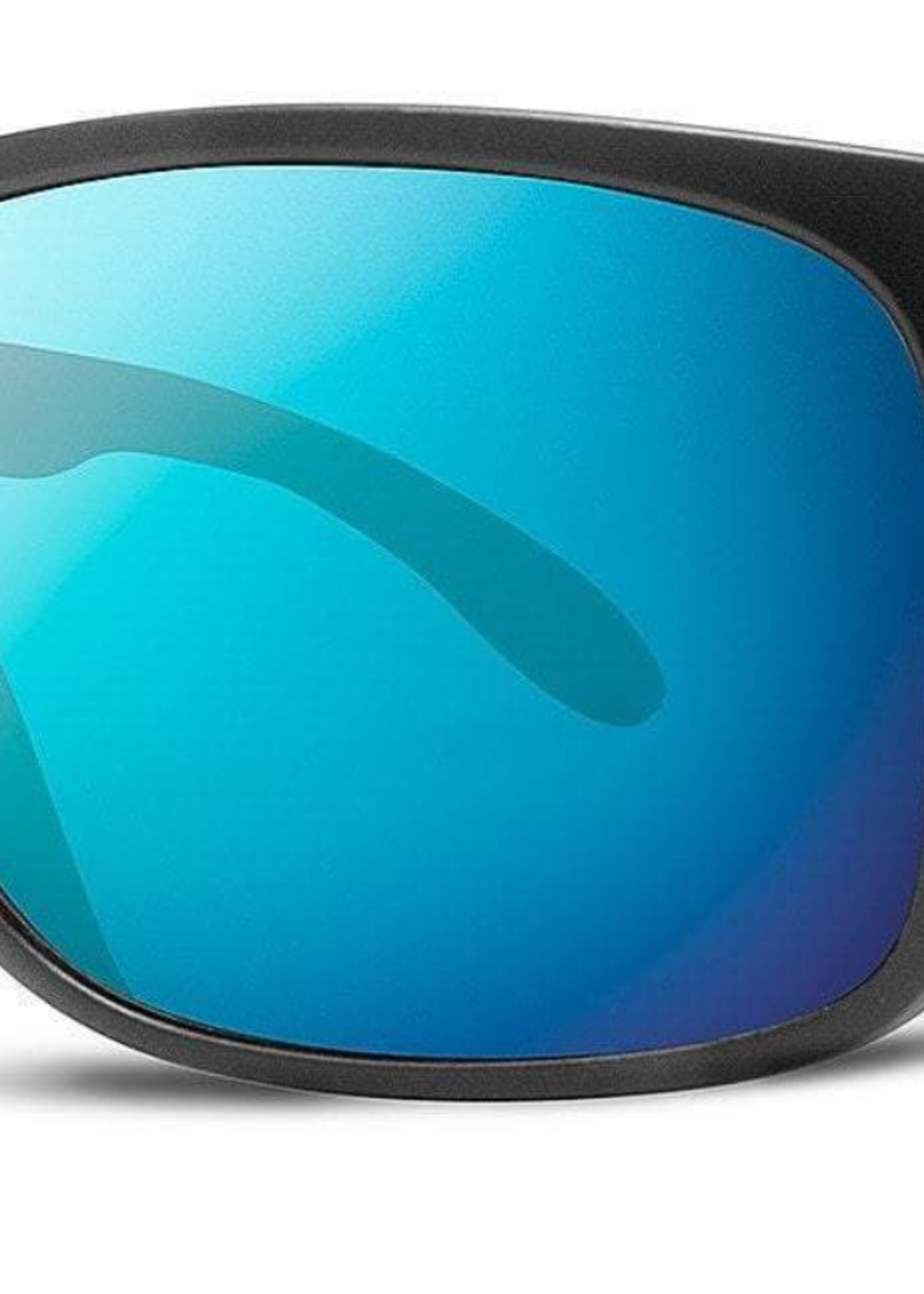 Dockside - Matte Black/Brown Ocean Mirror