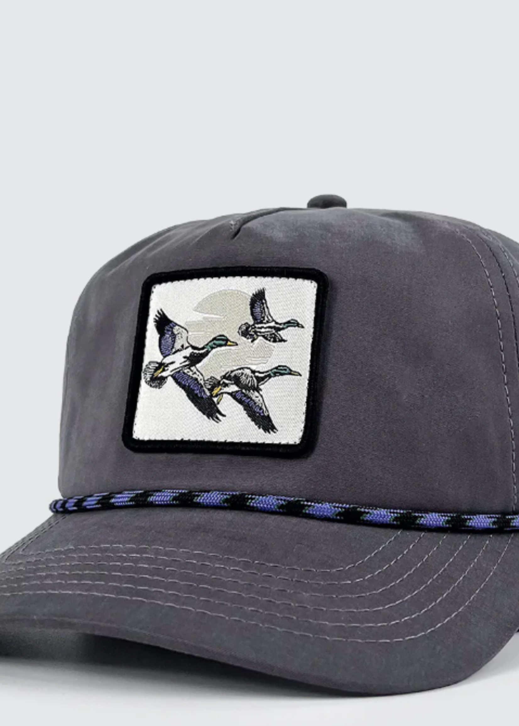 Waggle Duck & Cover Unstructured Hat - Grey