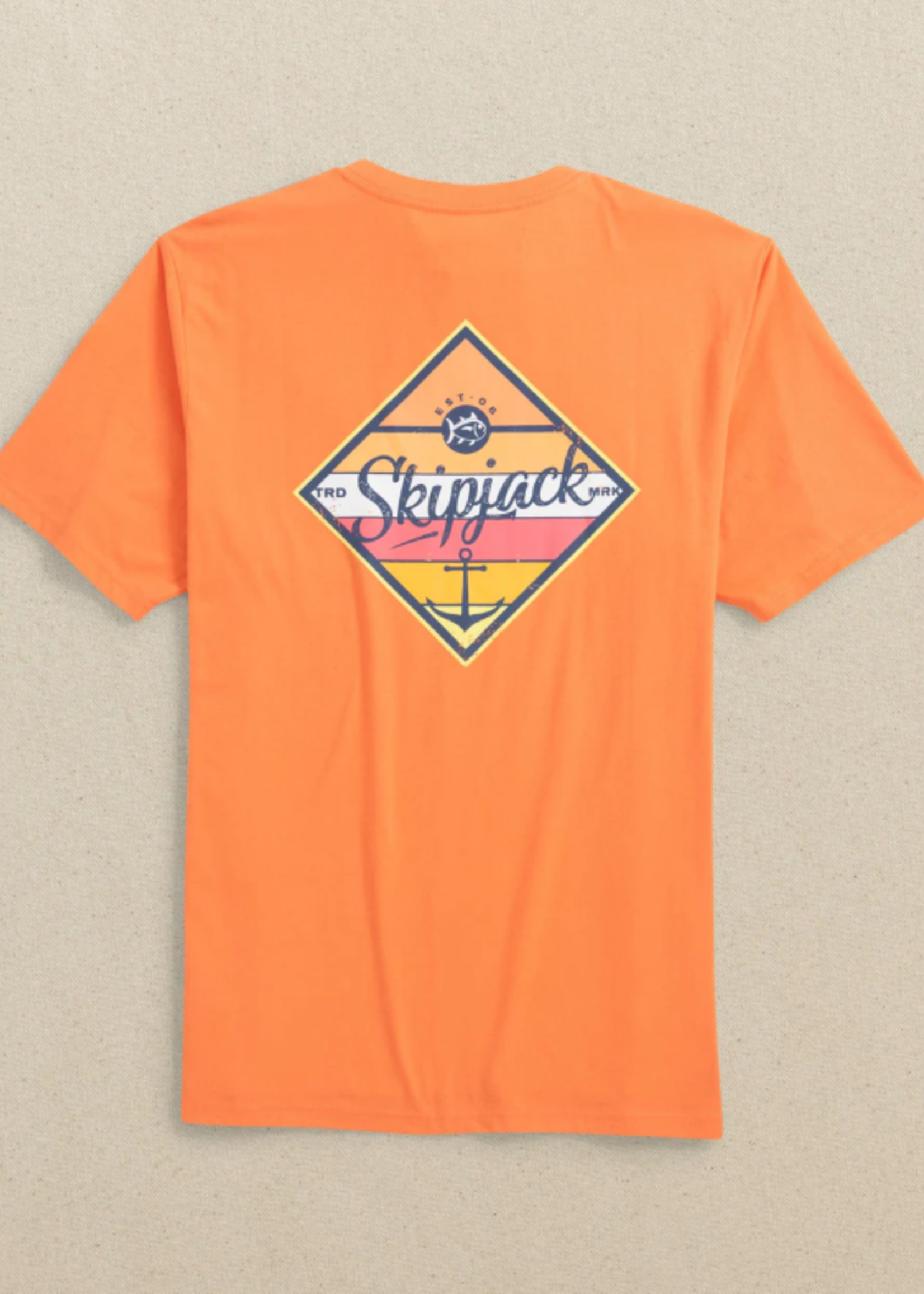 Southern Tide Anchor at Sunset Tee