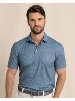 Southern Tide Driver Iguana Glee Printed Polo
