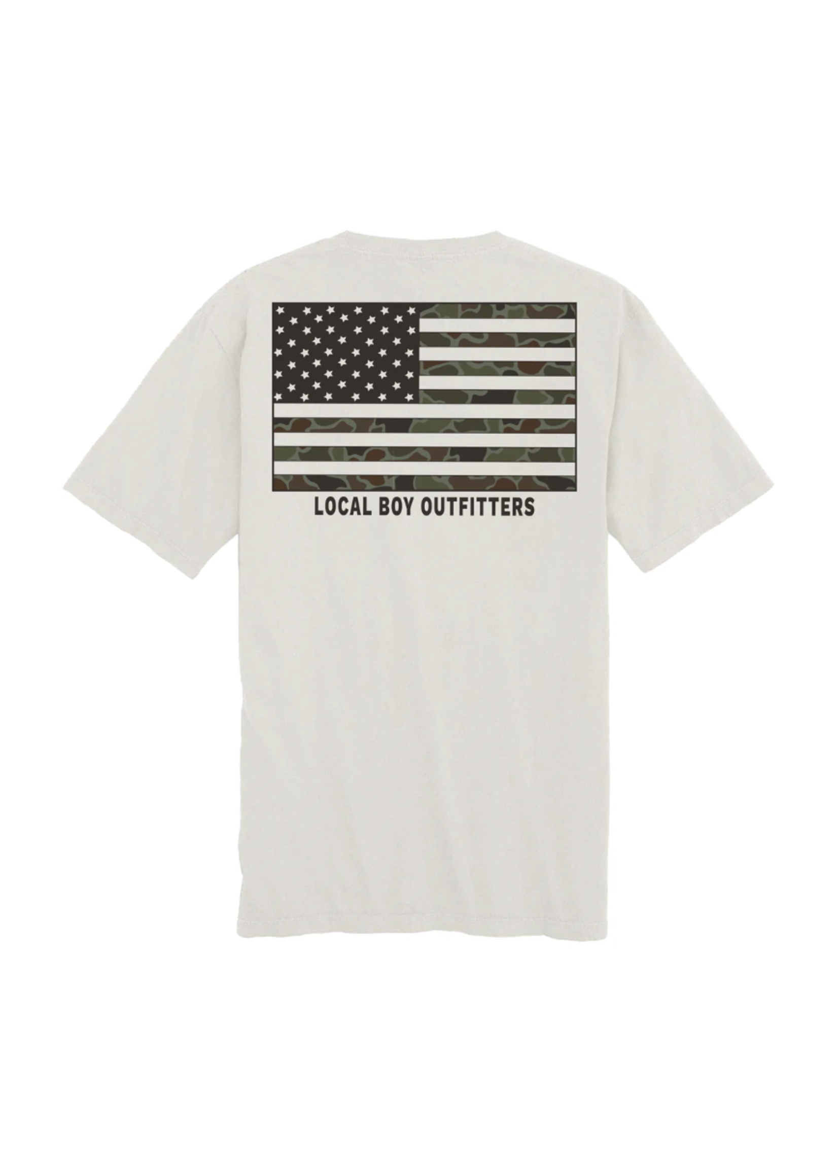 Local Boy OD Flag s/s Tee