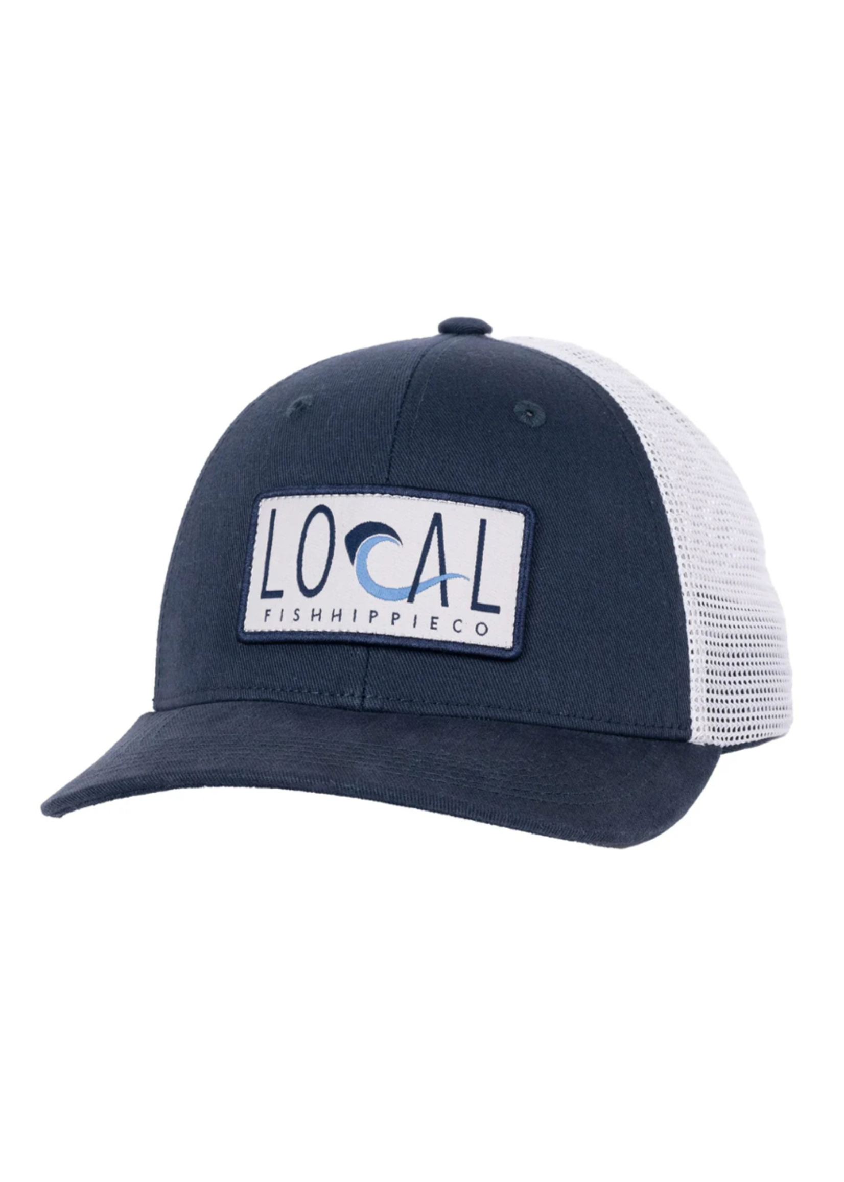 Fish Hippie Local Roller Trucker Hat - Abyss