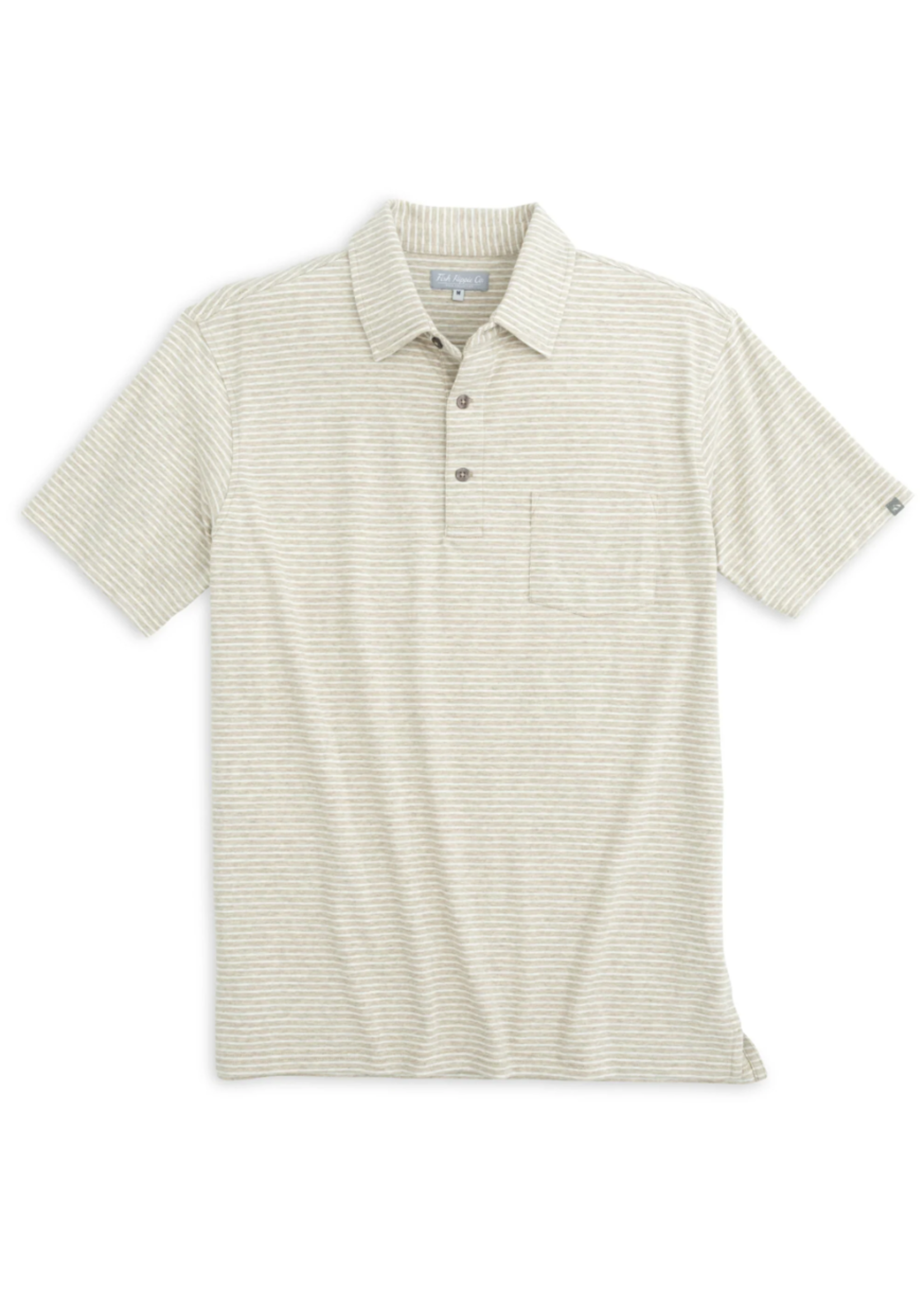 Fish Hippie Melange Stripe Polo