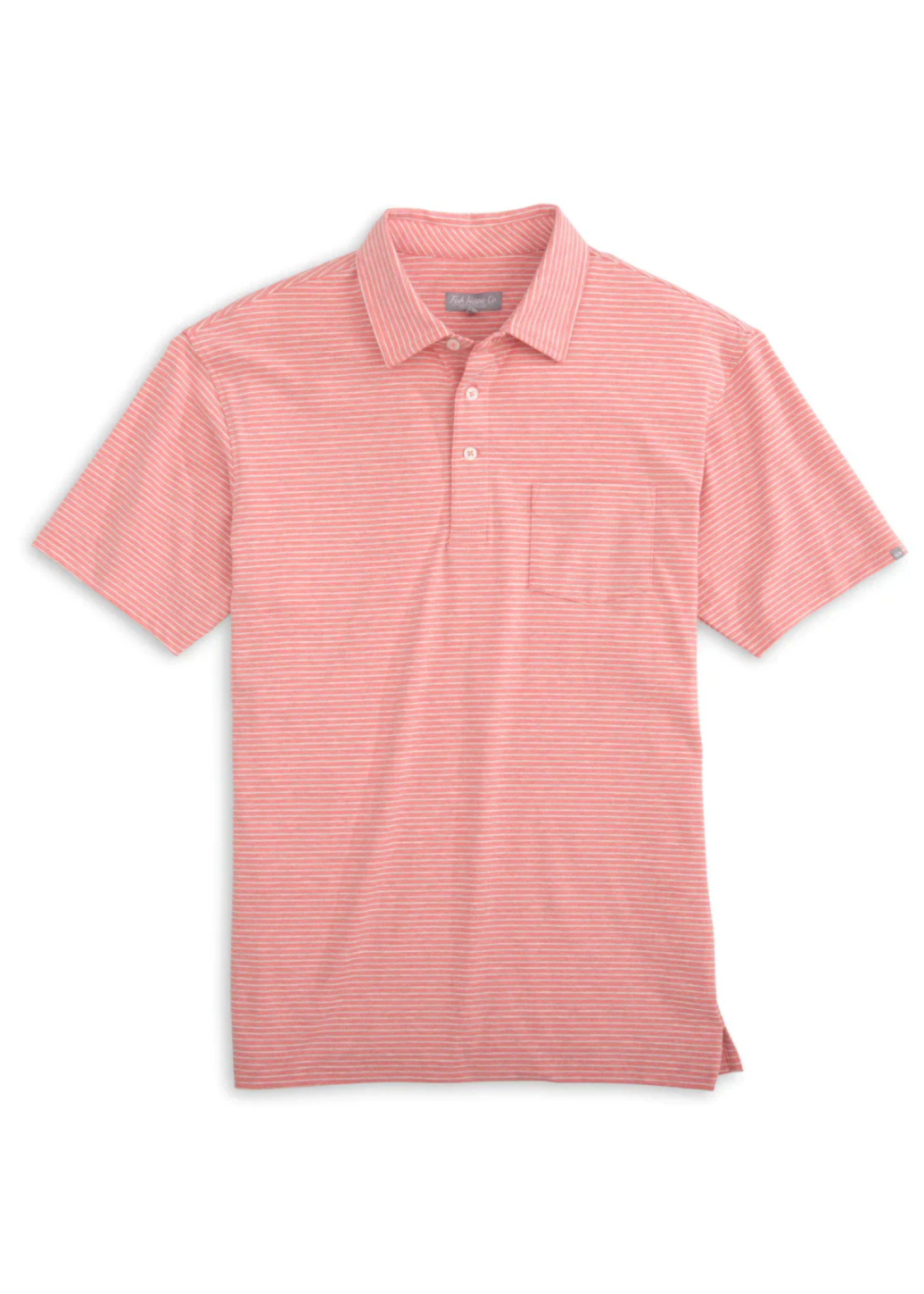 Fish Hippie Melange Stripe Polo