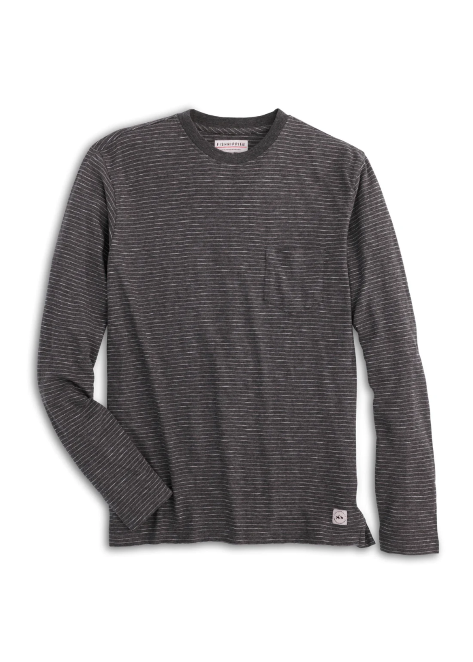 Fish Hippie Verano Stripe Pocket Tee