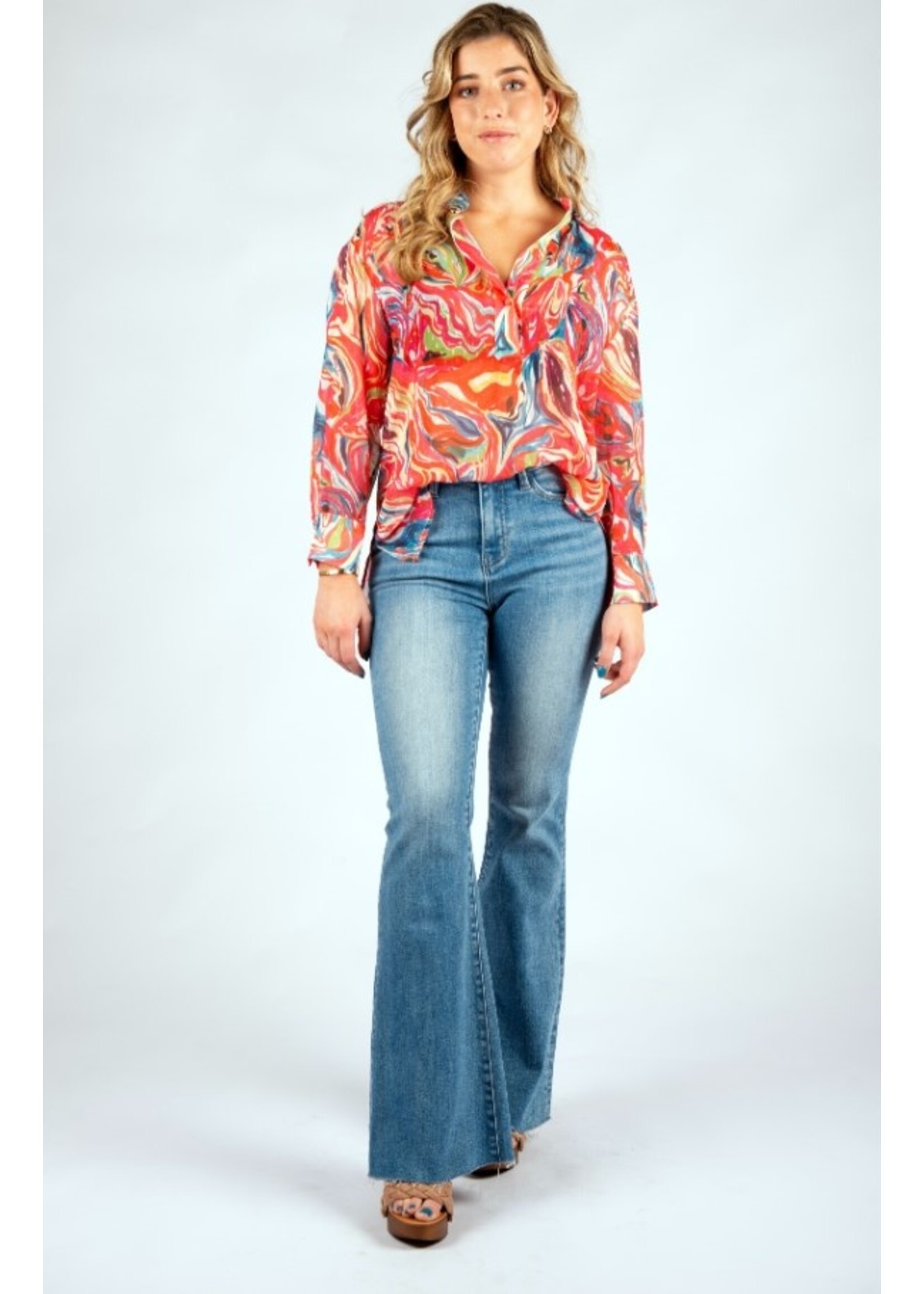 Sincerely Ours Iris L/S Blouse