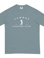 Cowboy Country Club Golfer Logo Tee