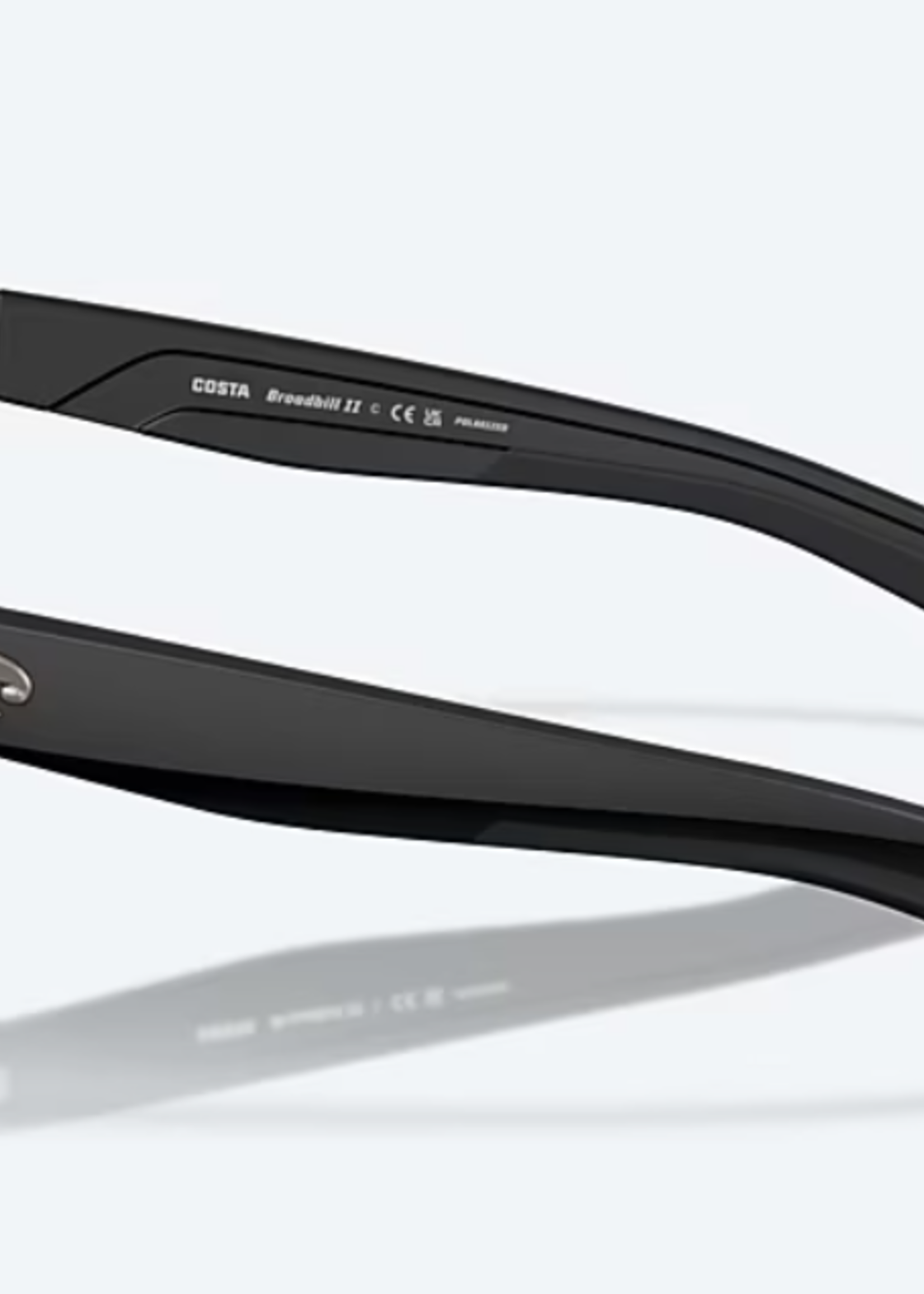 Broadbill II Matte Black w/ Blue Mirror 580G