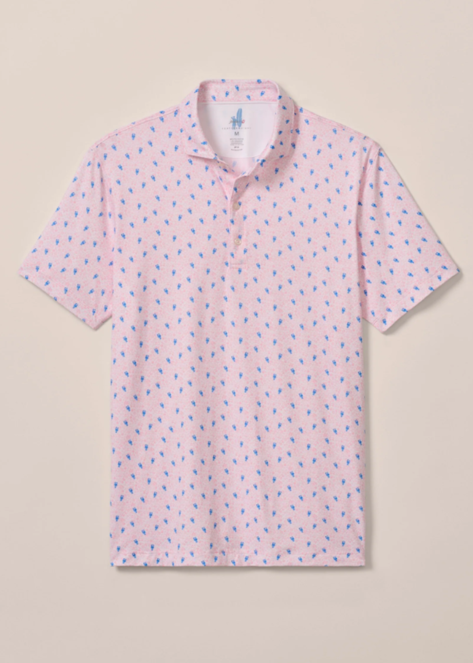 Johnnie-O Featherweight Performance Polo Low Country