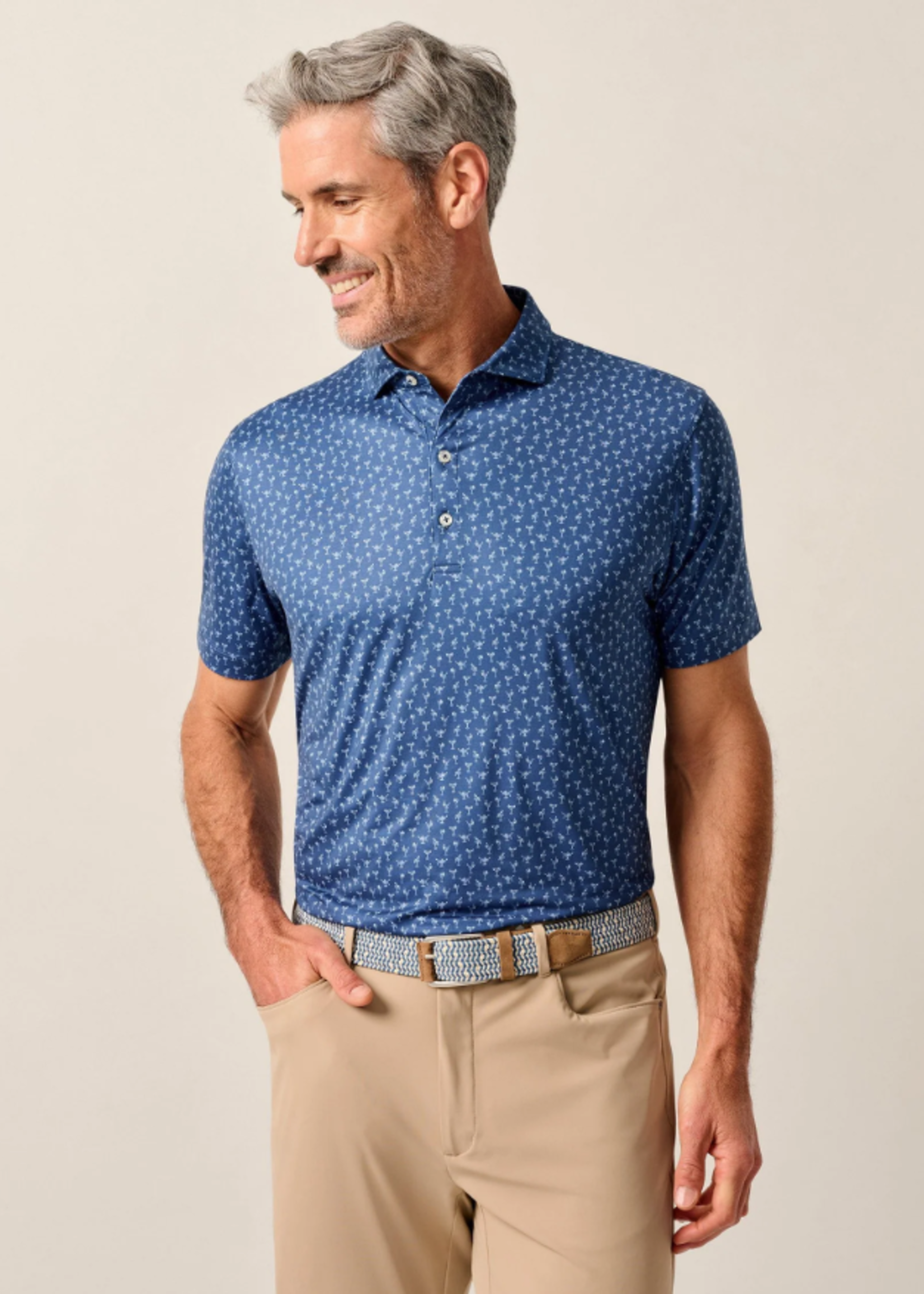 Johnnie-O Featherweight Performance Polo - Pin Up