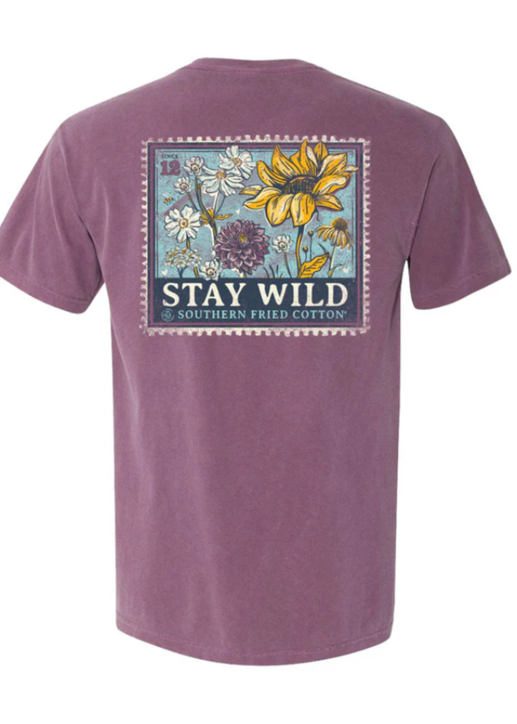 Southern Fried Cotton Stay Wild Tee