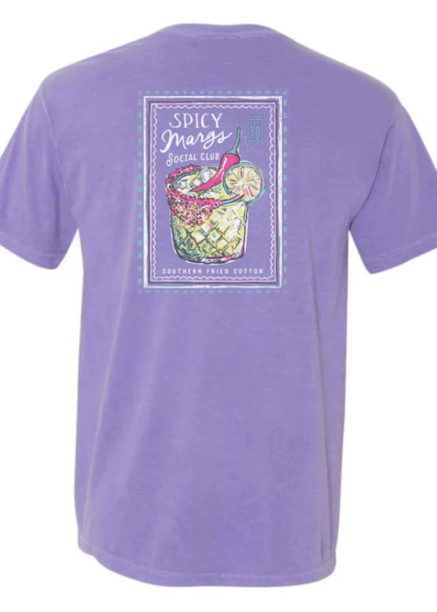 Southern Fried Cotton Spicy Marg Tee