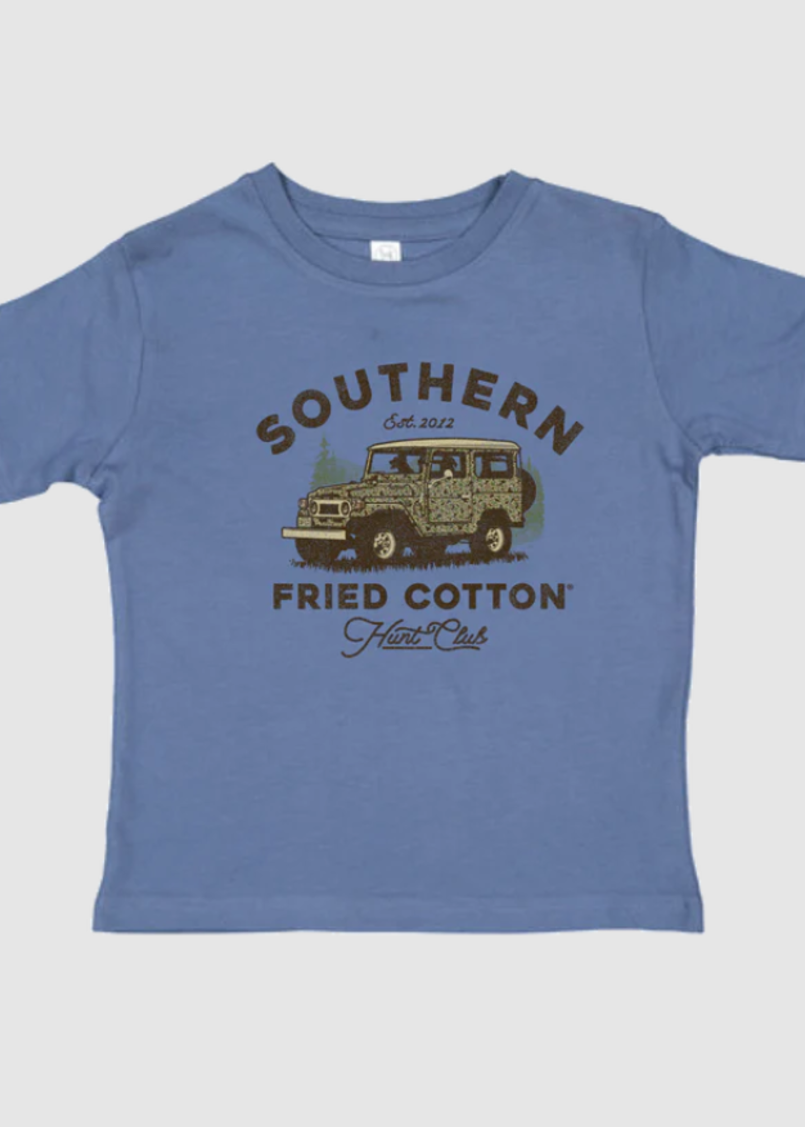Southern Fried Cotton Camo Cruiser Toddler Tee