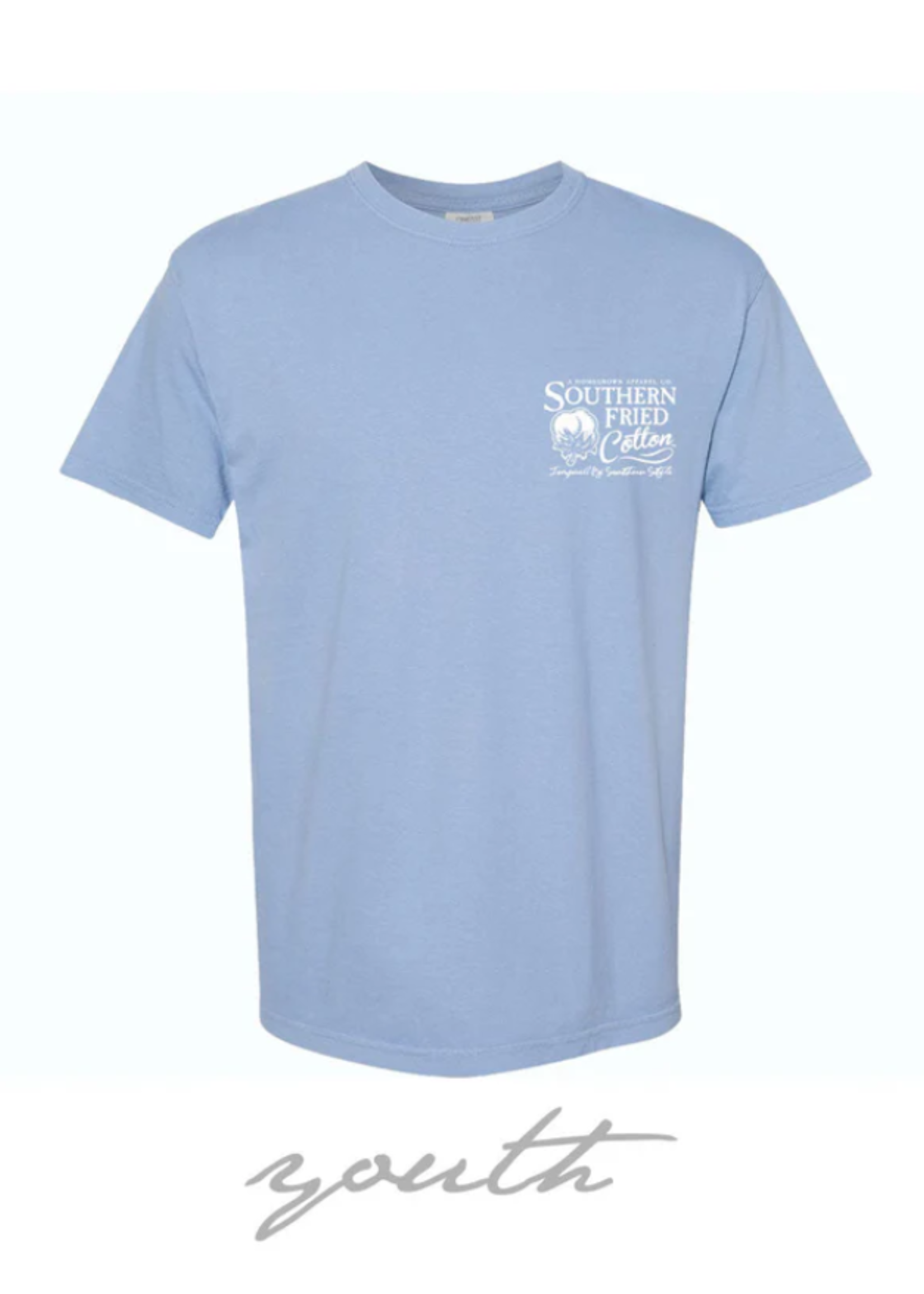 Southern Fried Cotton Camo Cruiser Youth Tee