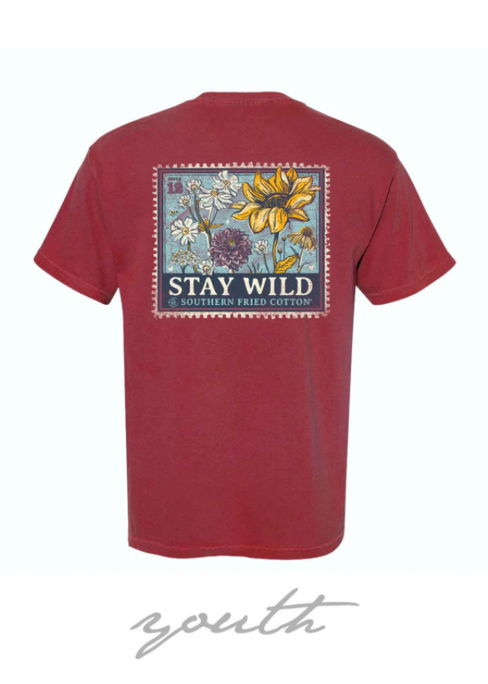 Southern Fried Cotton Stay Wild Youth Tee