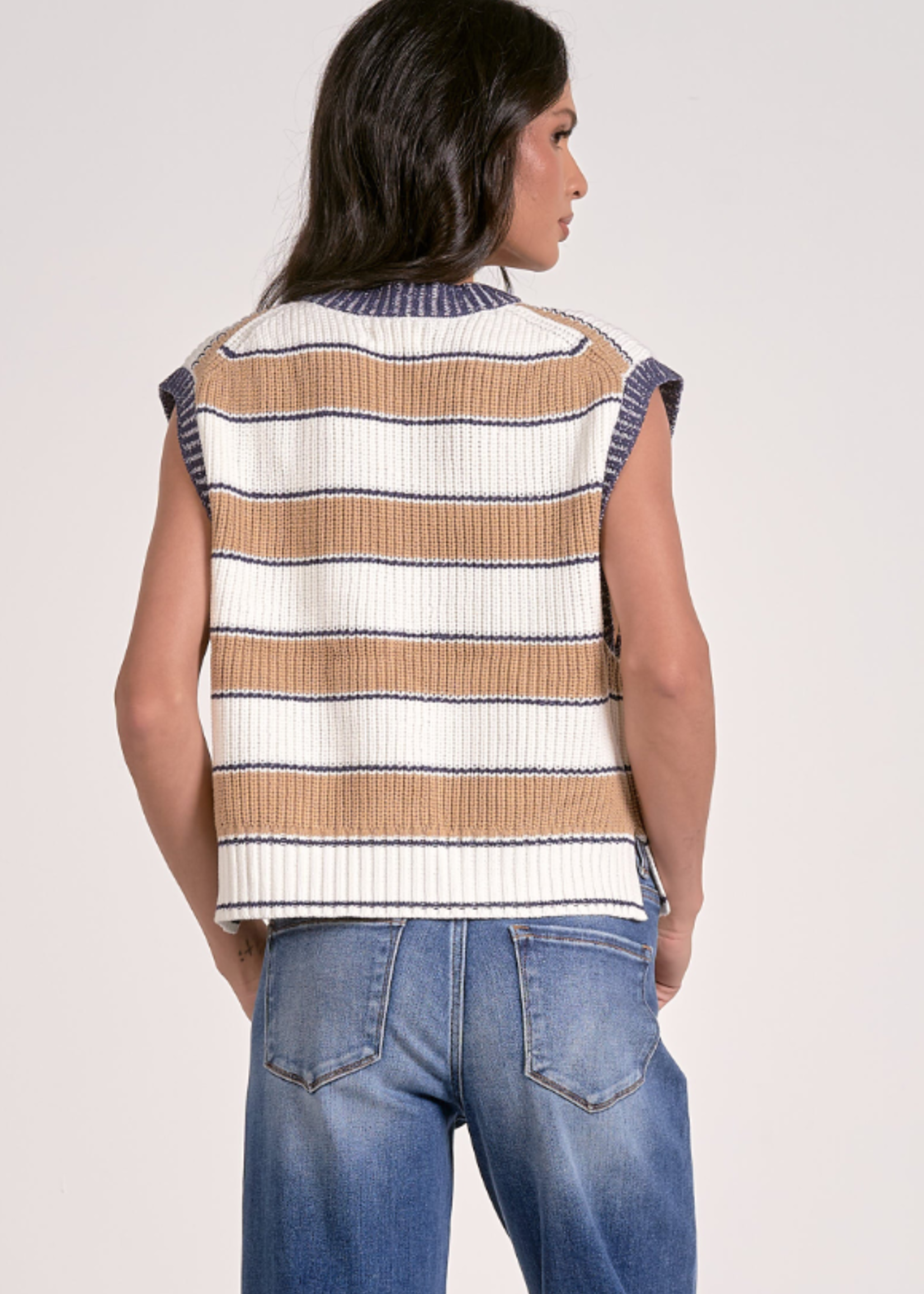 Elan Deep V Sweater Vest