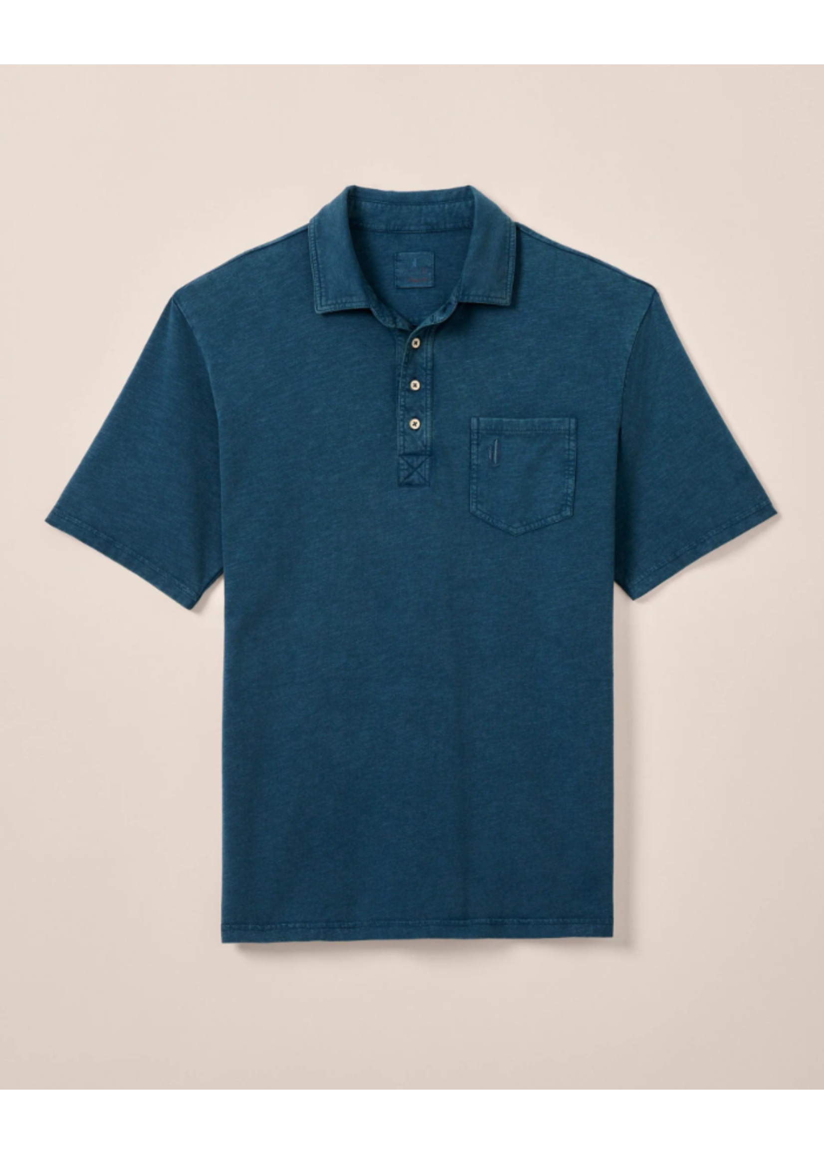 Johnnie-O Long-Sleeve Original 4-Button Polo - Coastal Wash