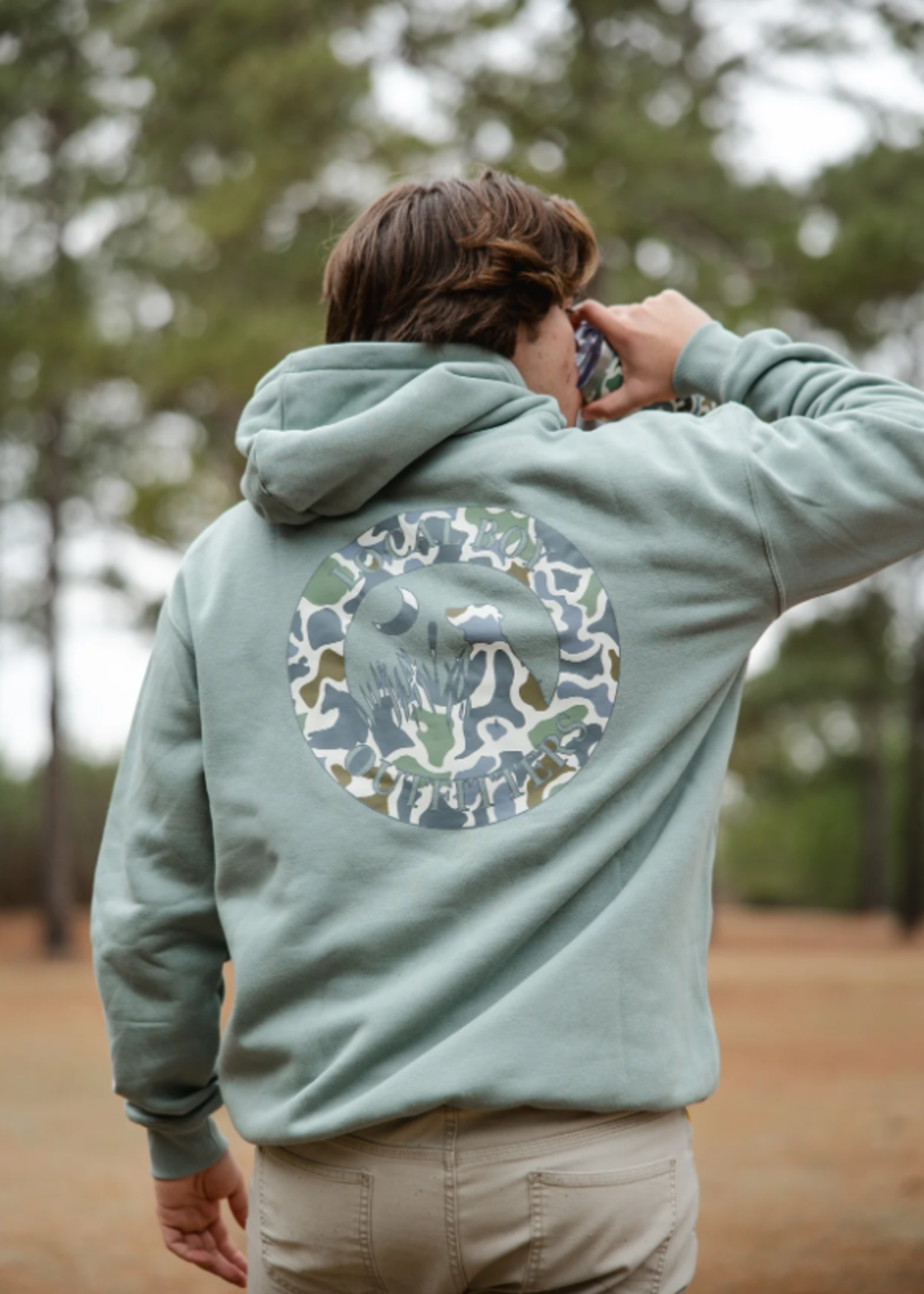 Local Boy Brushwood Hoodie - Original Localflage Bluff