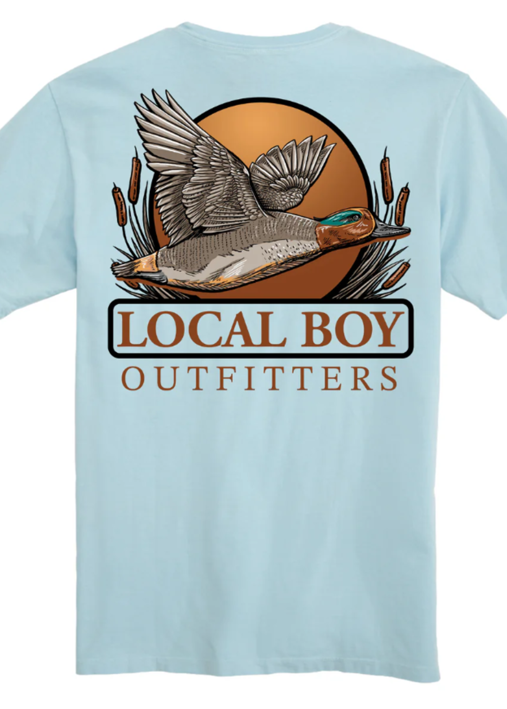 Local Boy Youth Teal Tails Tee