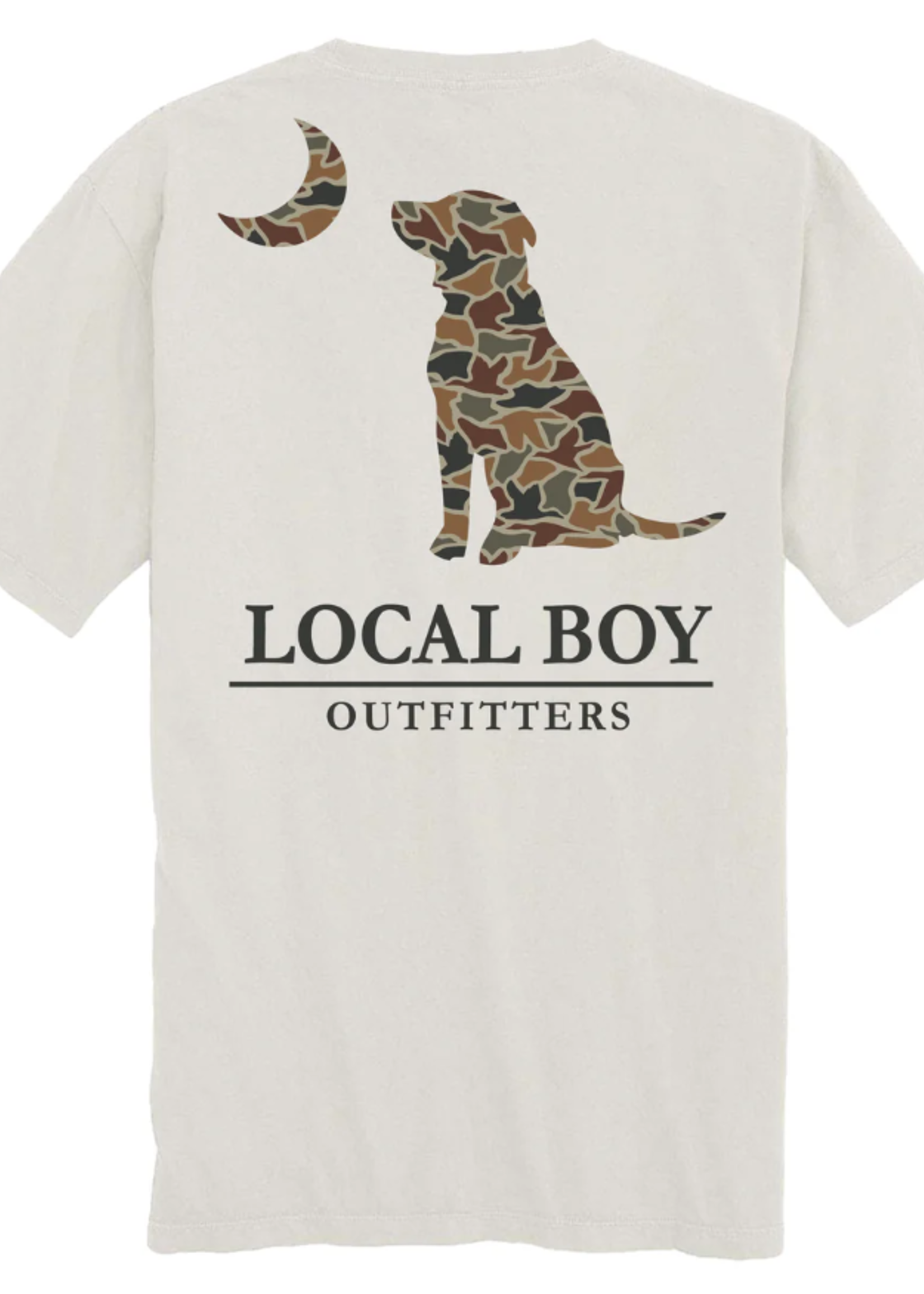 Local Boy Youth Autumn Duck Camo Dog & Moon