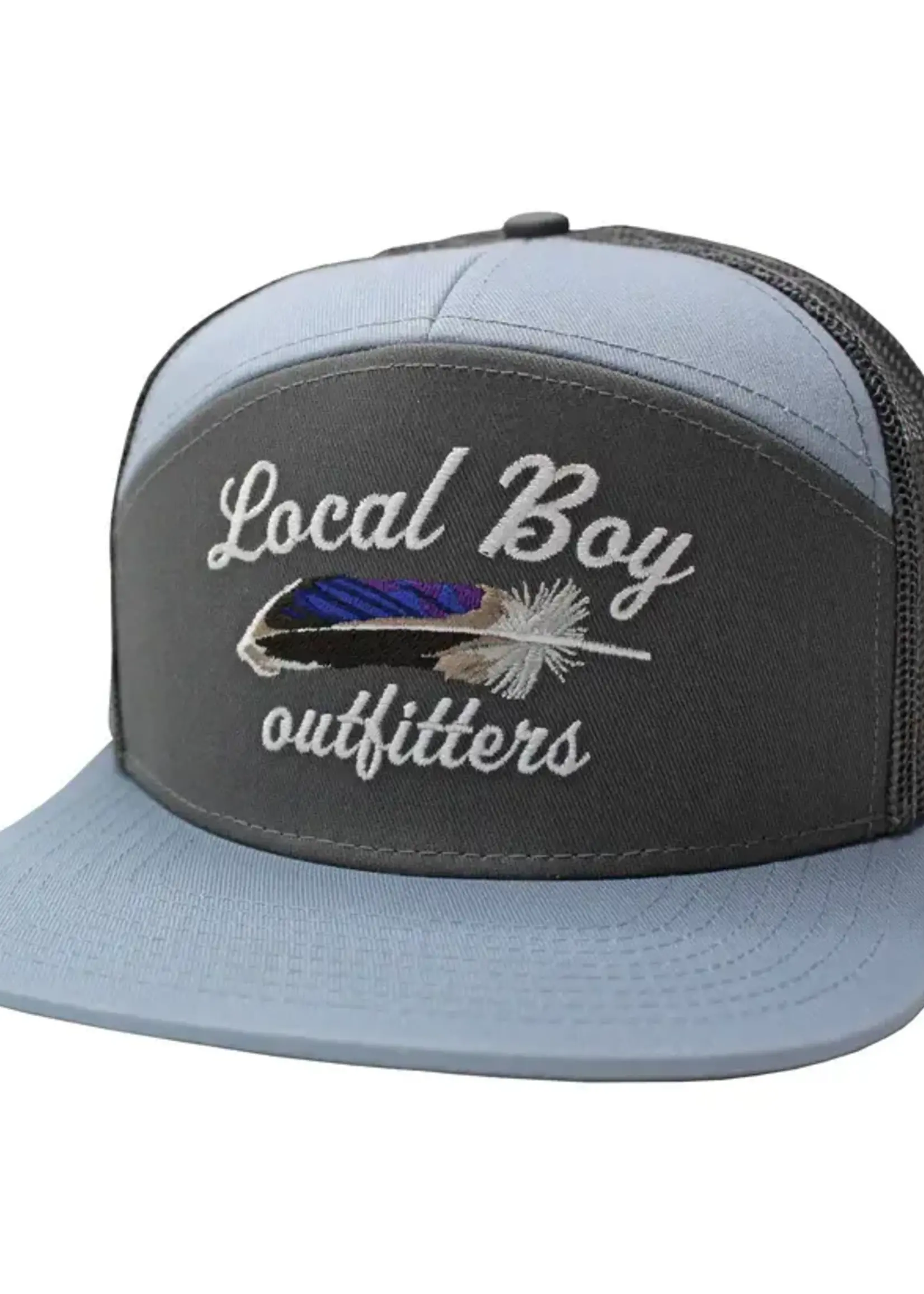 Local Boy Mallard Feather 7 Panel Hat