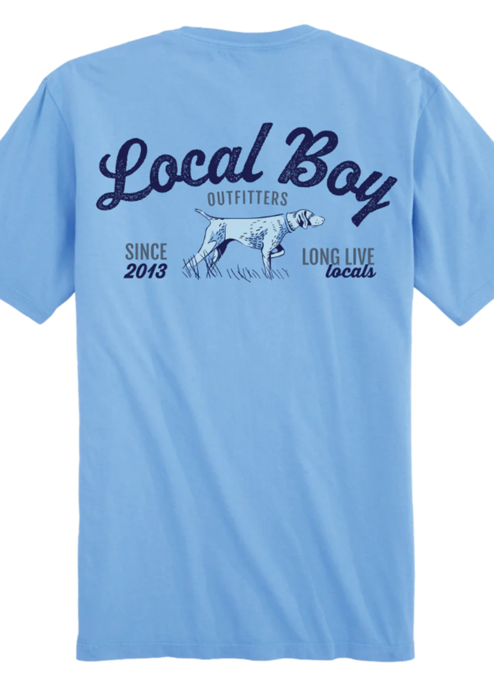 Local Boy Bird Dog Arch Tee