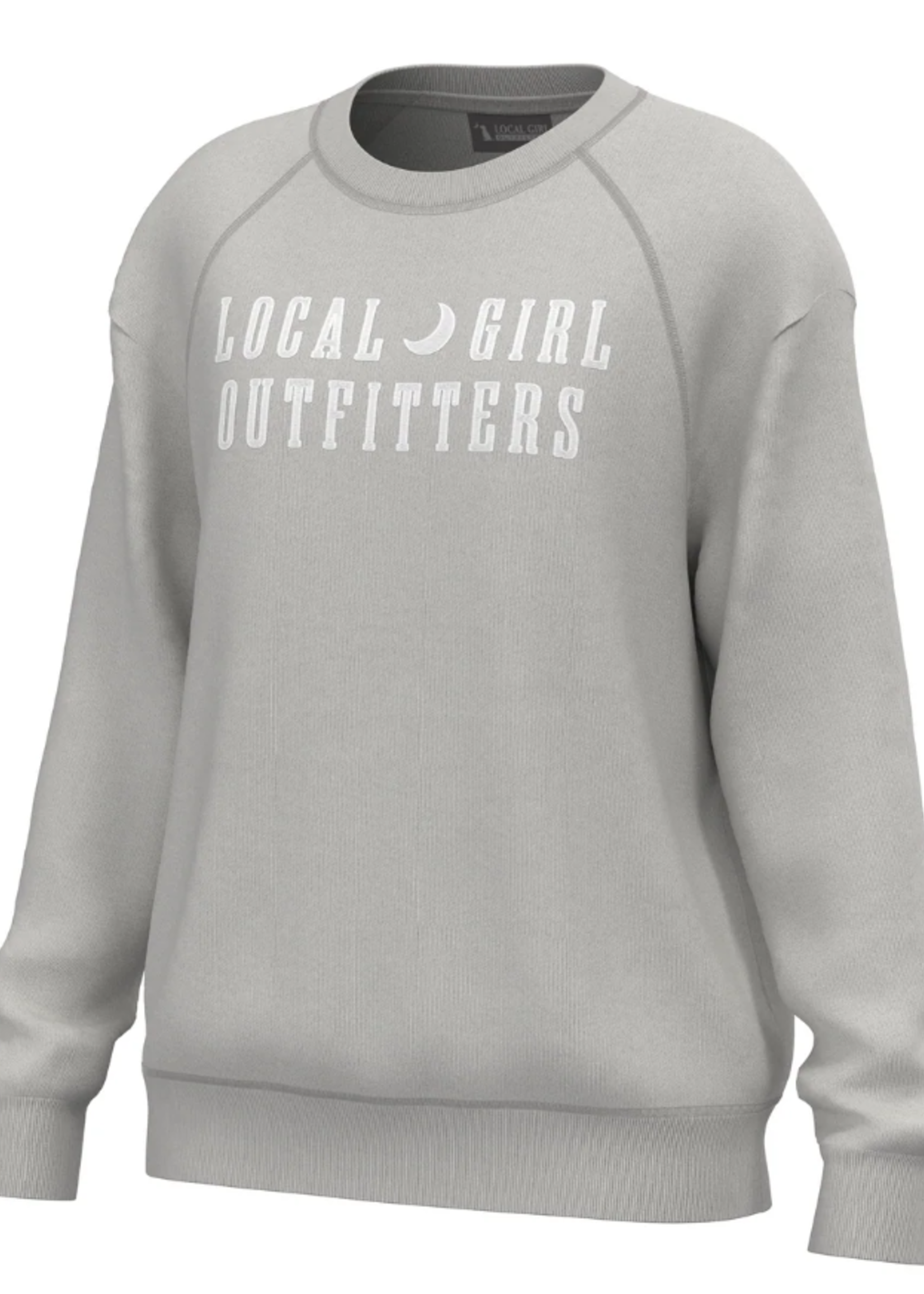 Local Girl LG Moon Cotton Crewneck