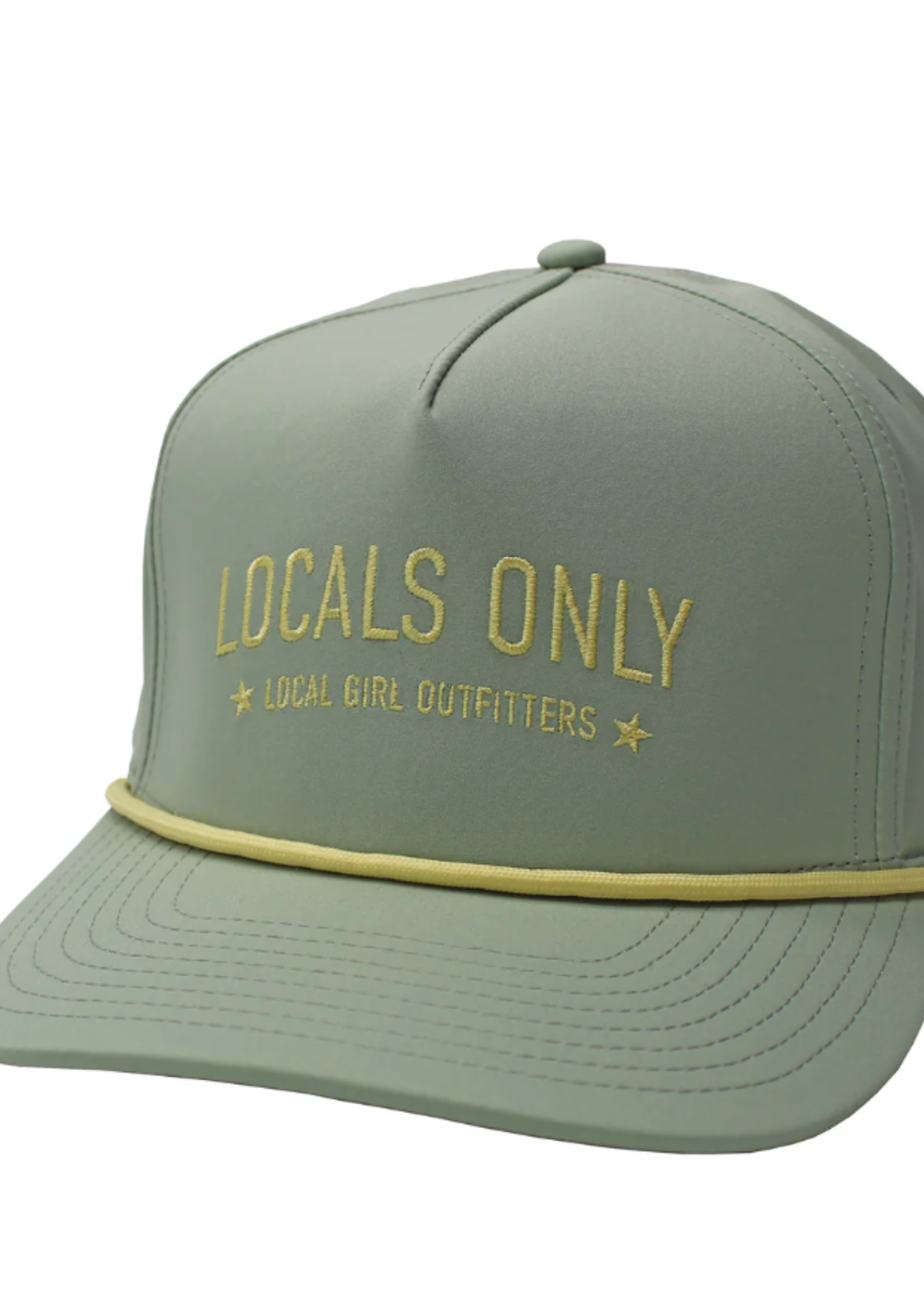 Local Girl LG Starry Rope Hat - Quarry