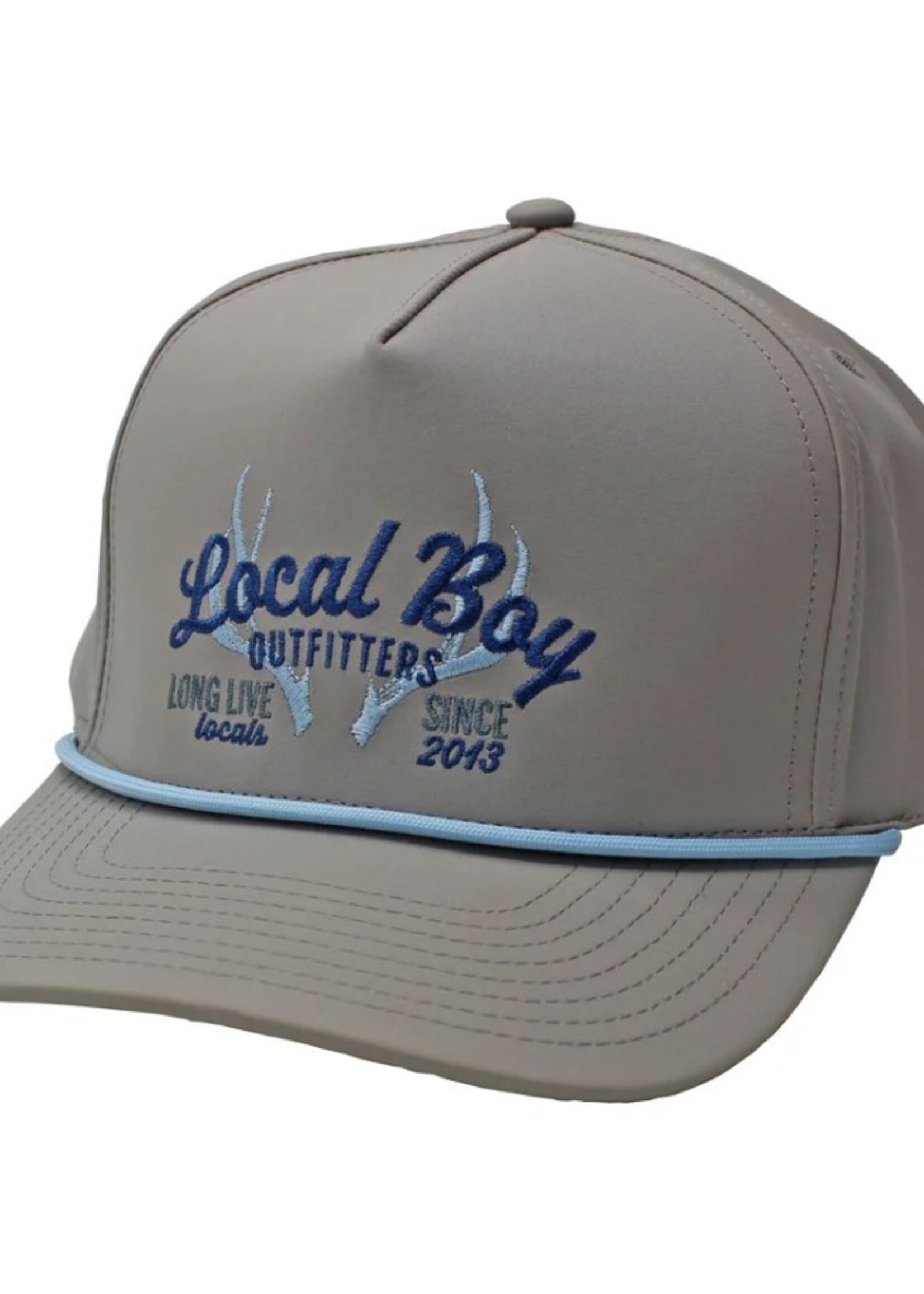 Local Boy Antler Arch HC Rope Hat - Light Gray